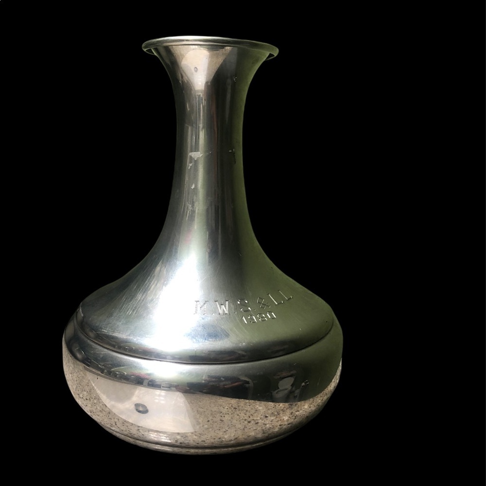 Vintage  Preisner Vase Pewter 2430